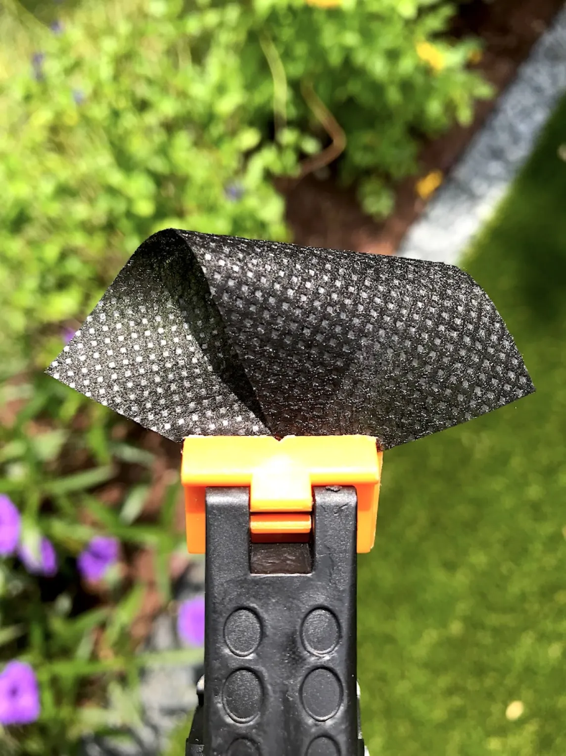 1oz Black Spunbond (point bonded) Dual Side View