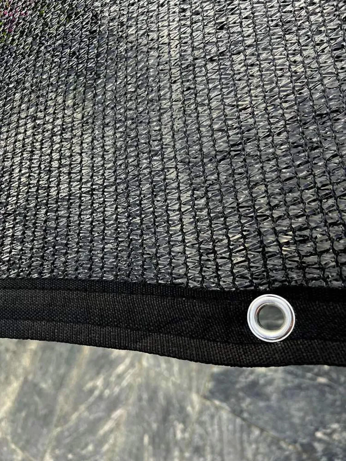 Knitted Shade Tarp Swatch