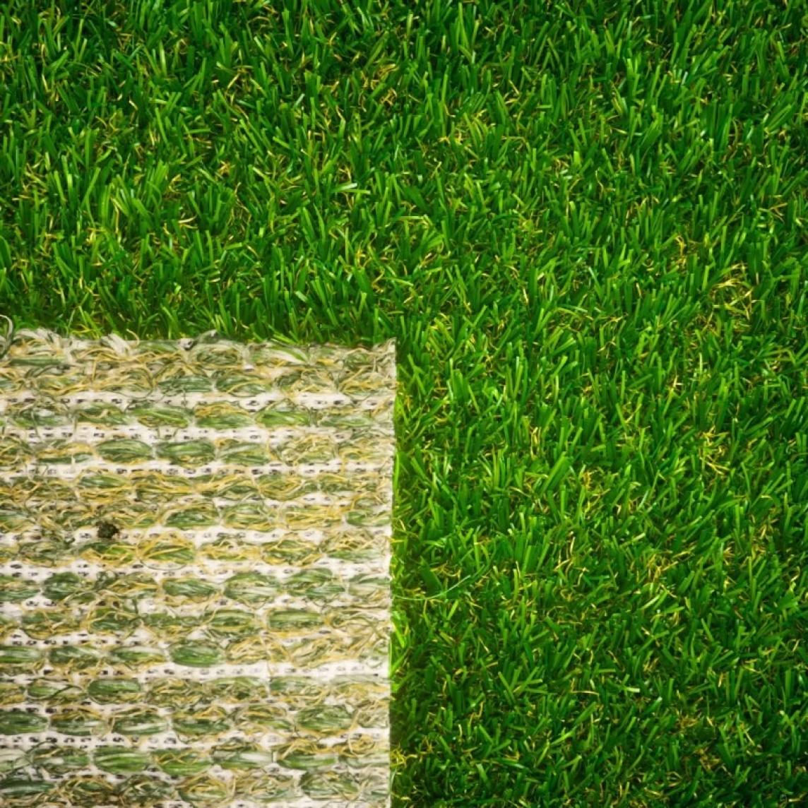 Platinum Light Artificial Turf Front and Back