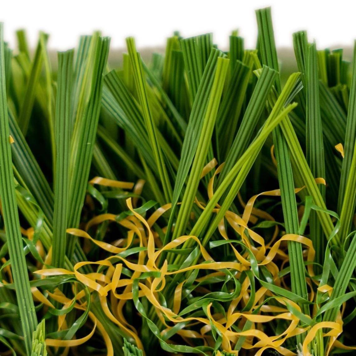 Playground Fescue Artificial Turf Close-up