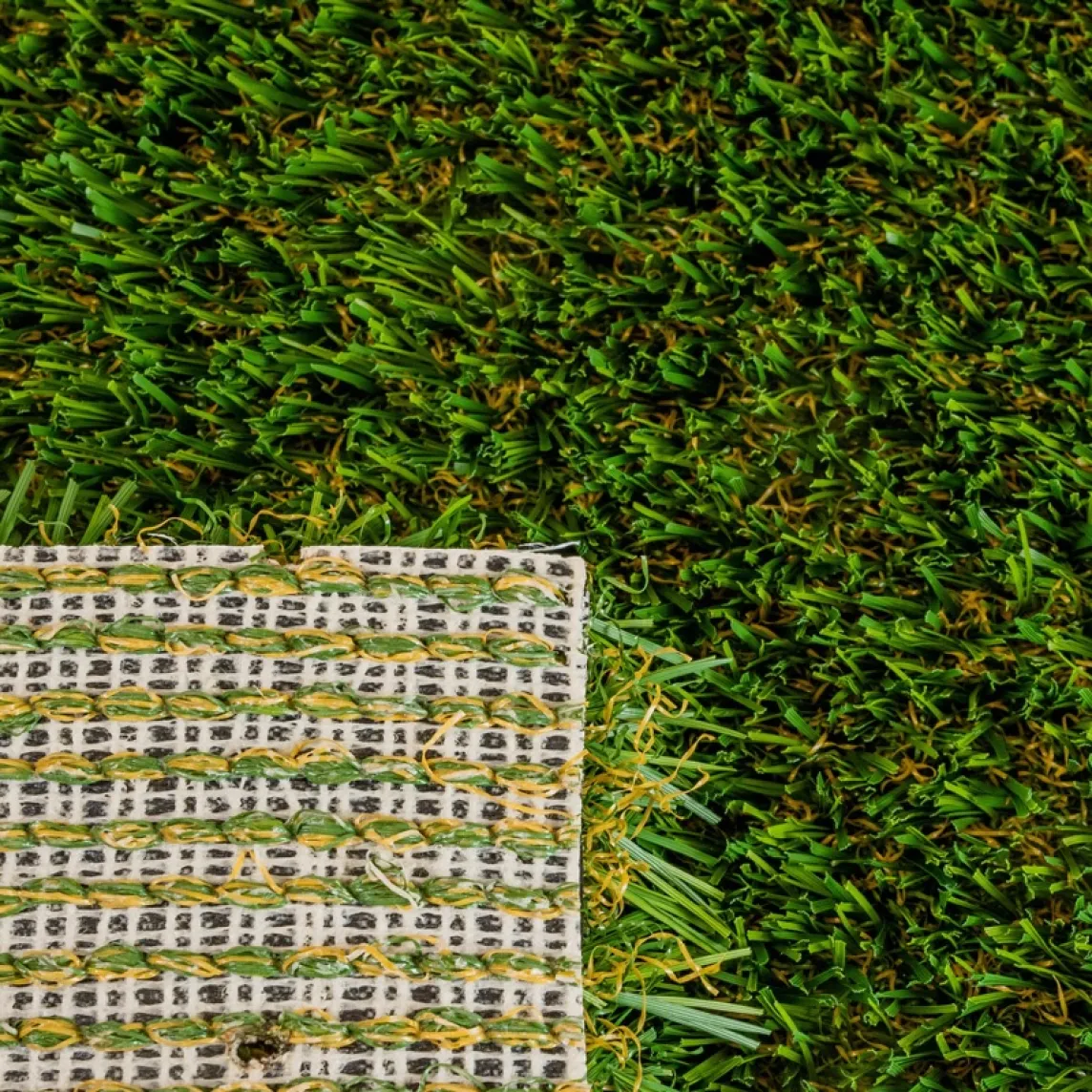 Playground Fescue Artificial Turf Front and Back