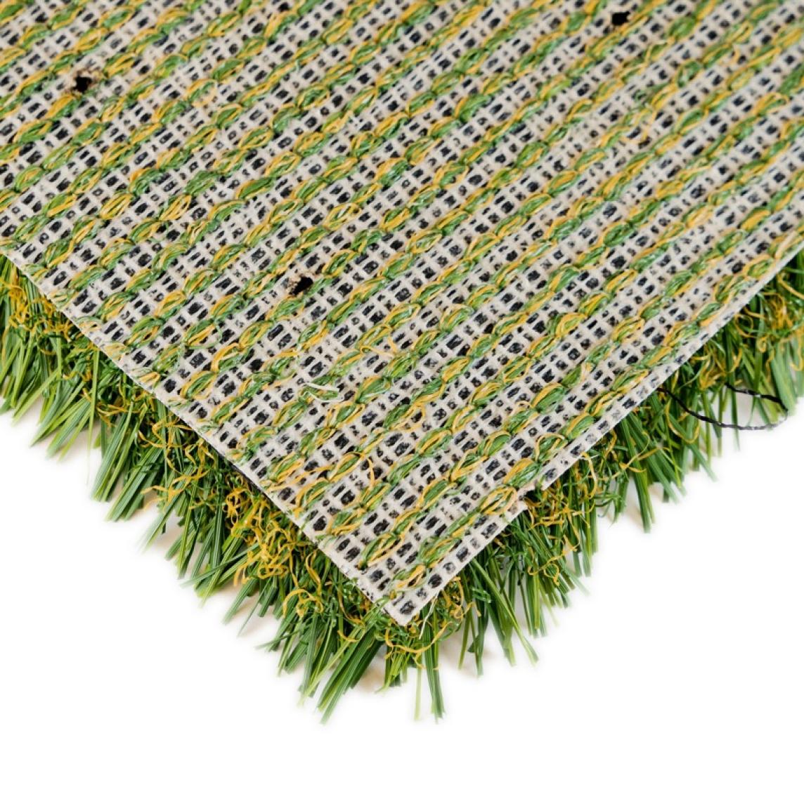 Playground Fescue Artificial Turf Back