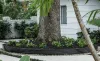 Aluminum Edging Around a Tree