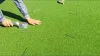 Artificial Turf Putting Green Seam Joined